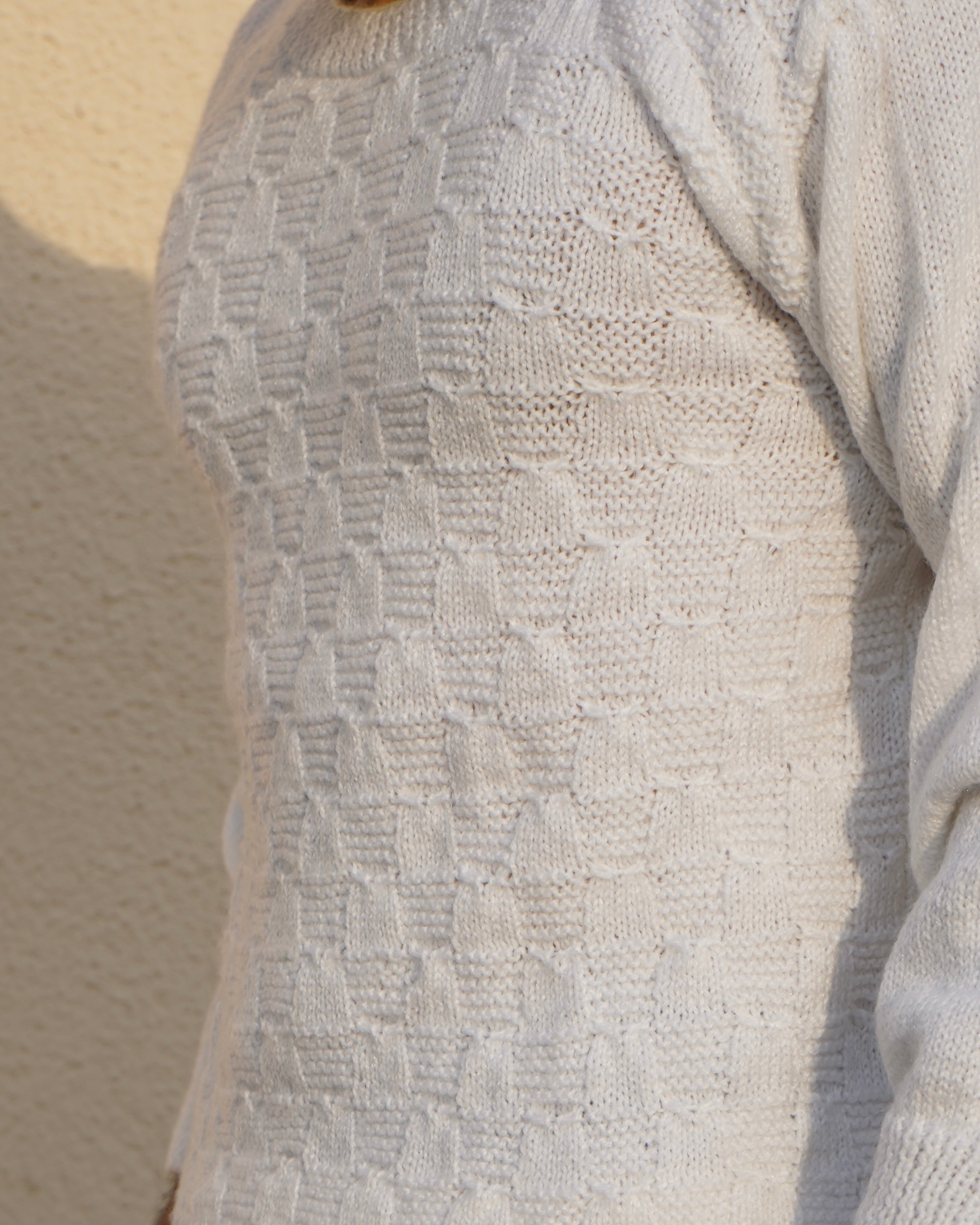 Off-White Dust Round-Neck Sweater