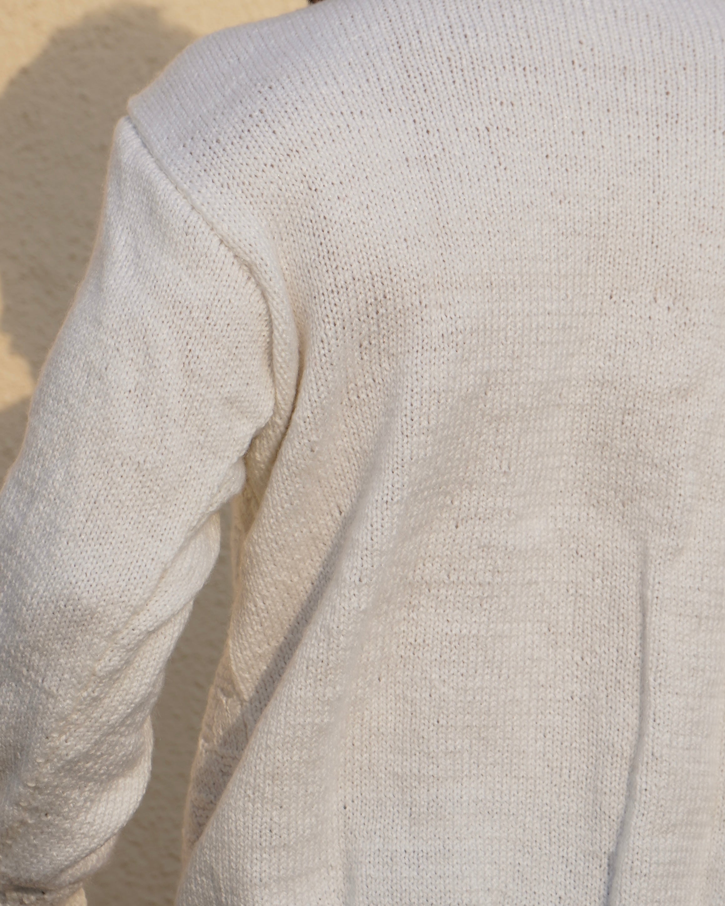 Off-White Dust Round-Neck Sweater