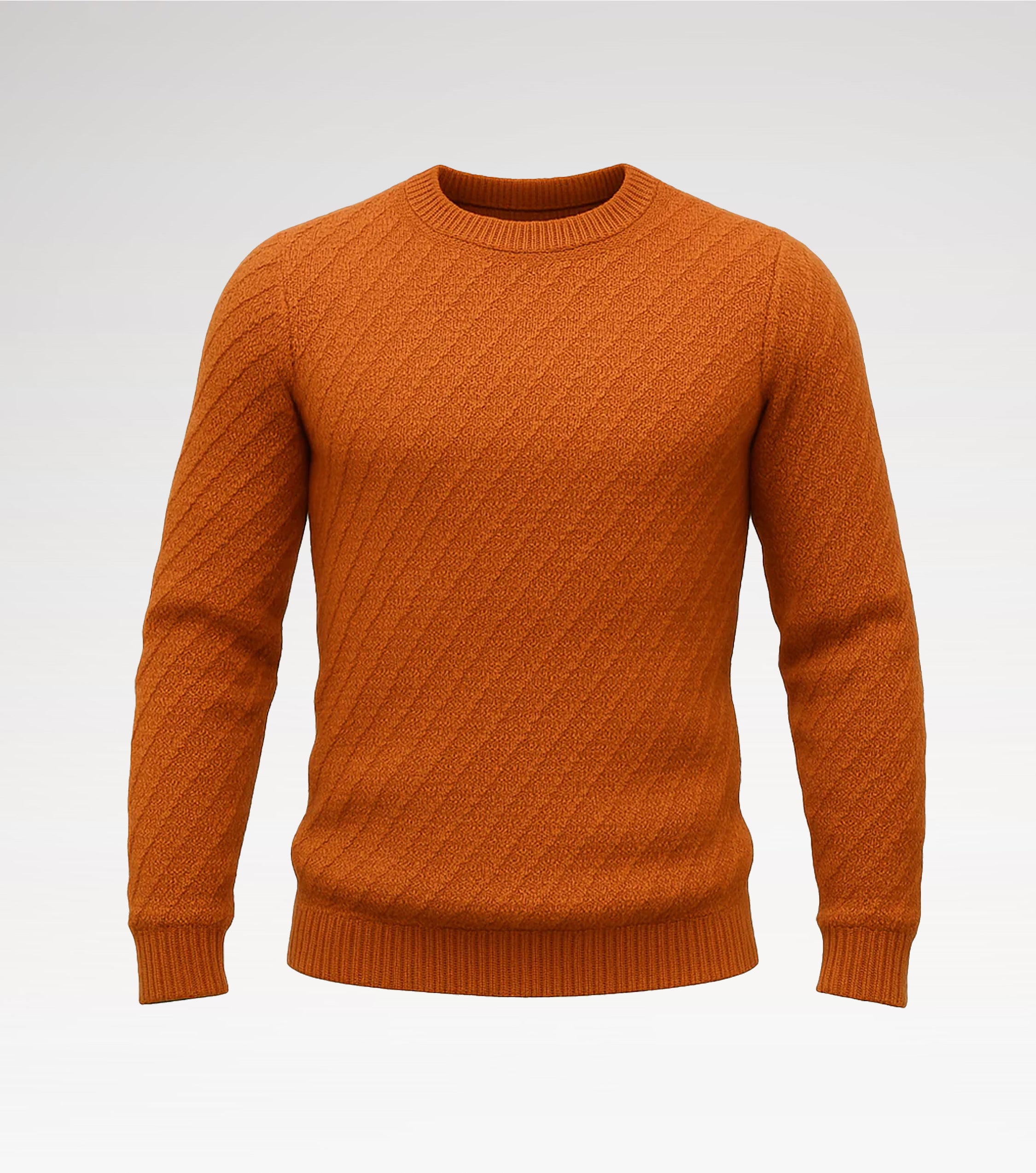 Fisherman Ribbed Crewneck
