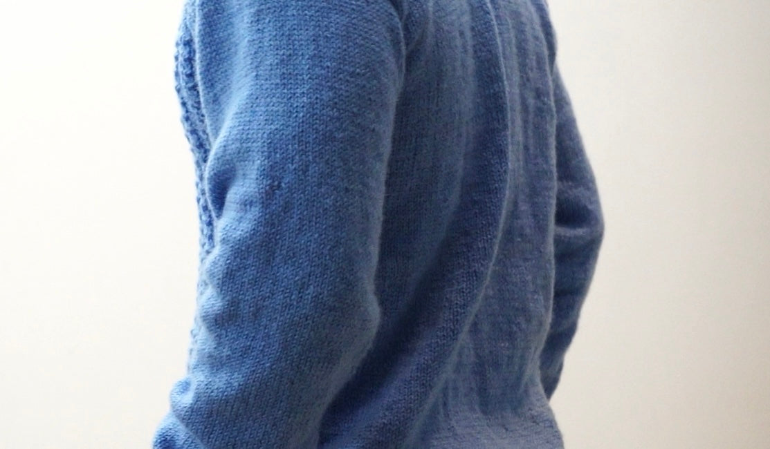 Textured Wool V-Neck