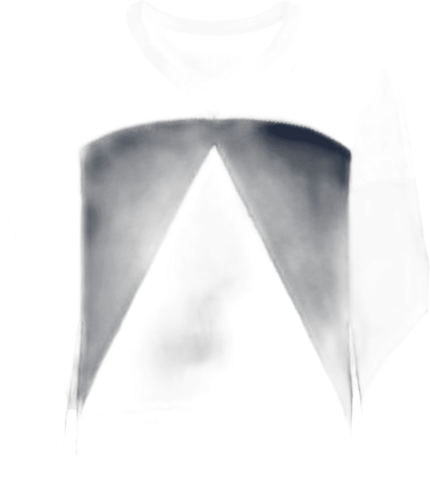 Specimen 12 · Geometric Facet Intarsia in Alpine Chalk & Midnight Indigo