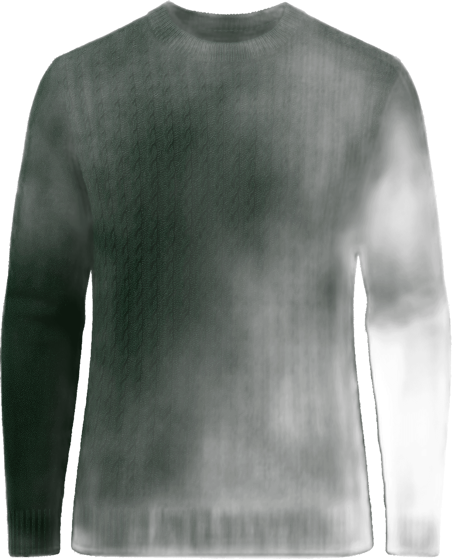 Specimen 13 · Vertical Fluted Cords in Forest Malachite Wool