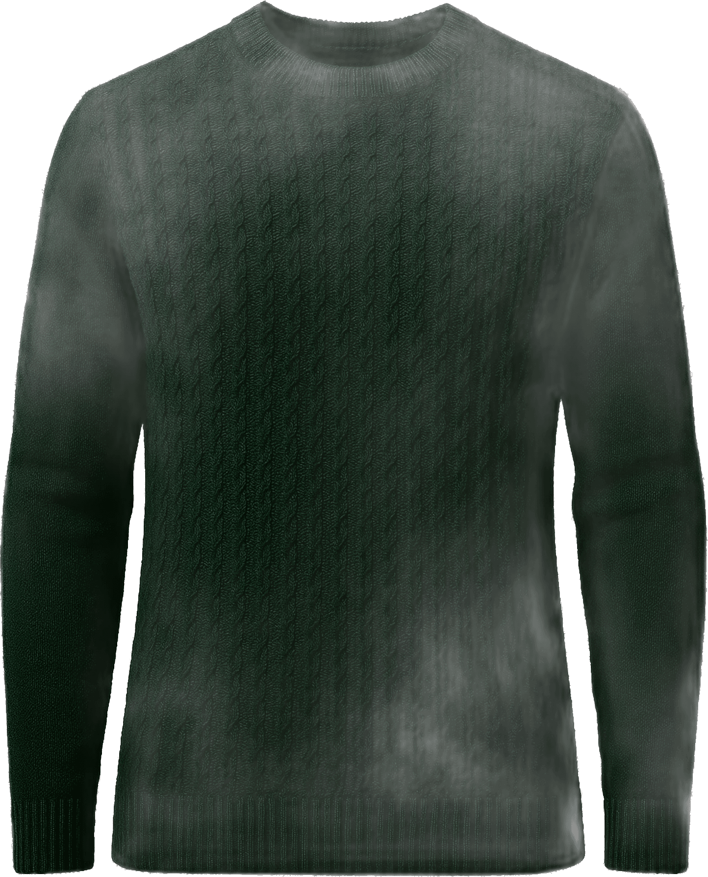 Specimen 13 · Vertical Fluted Cords in Forest Malachite Wool
