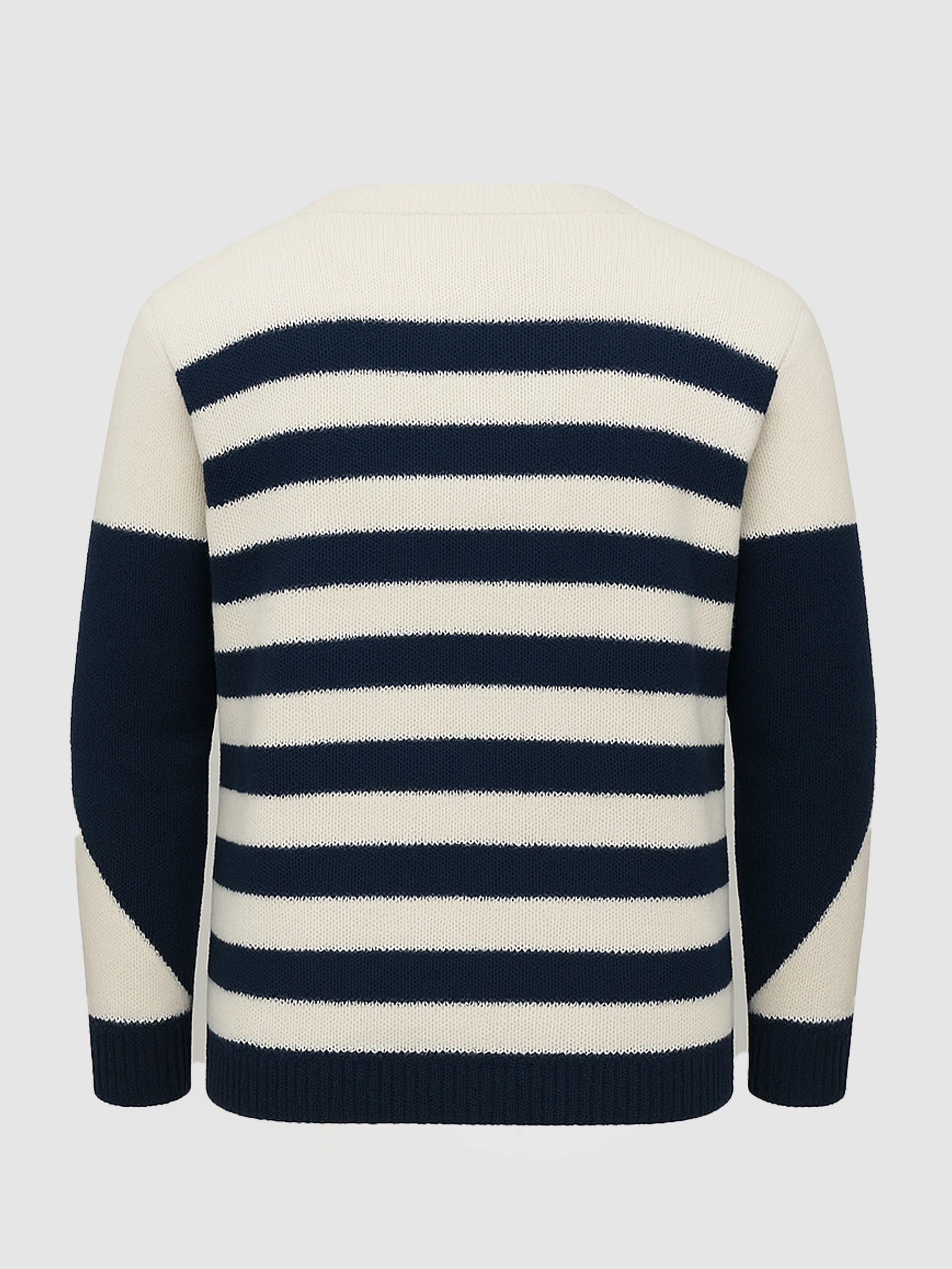 SG Intarsia V-Neck