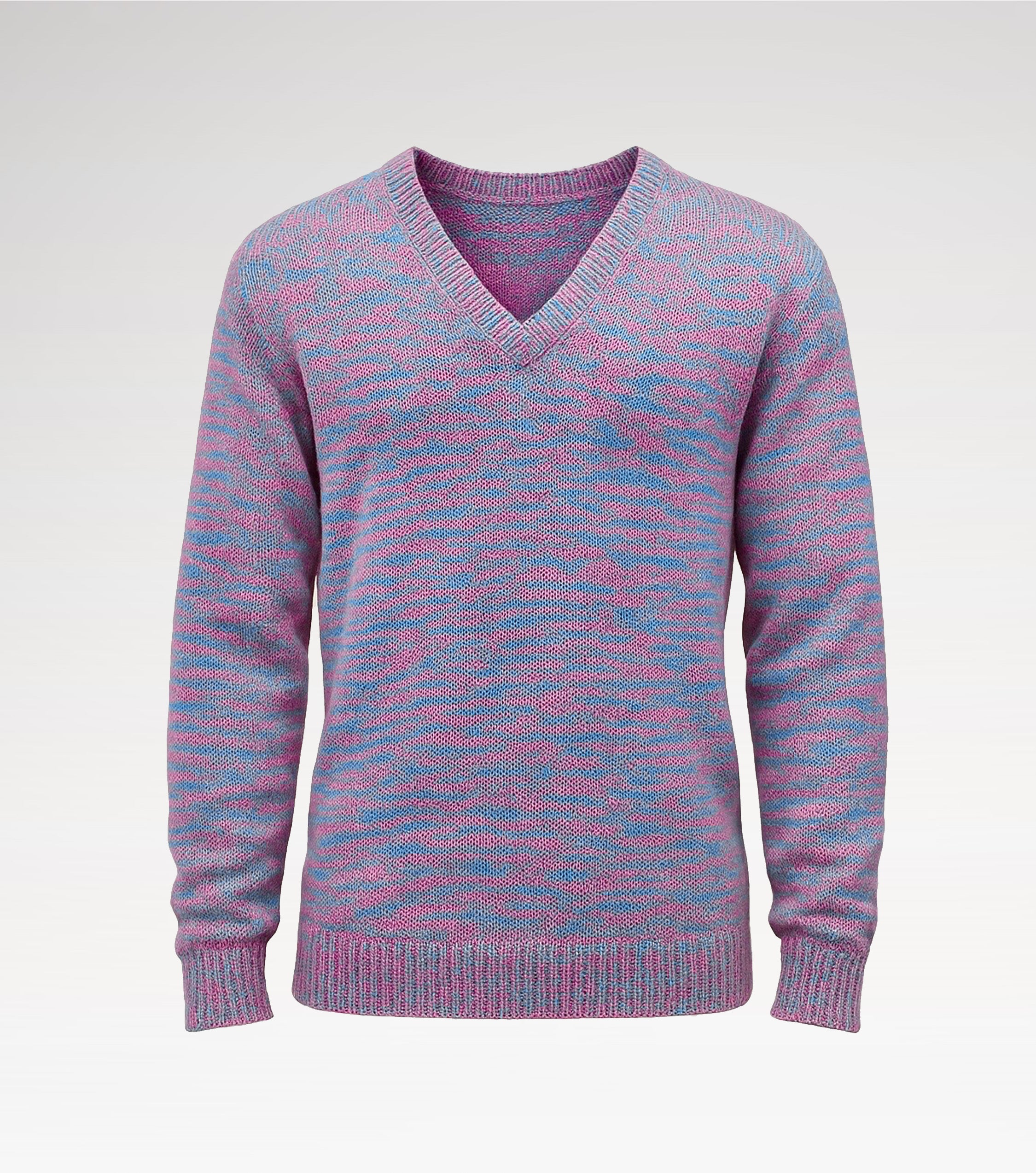 Mélange V-Neck Sweater